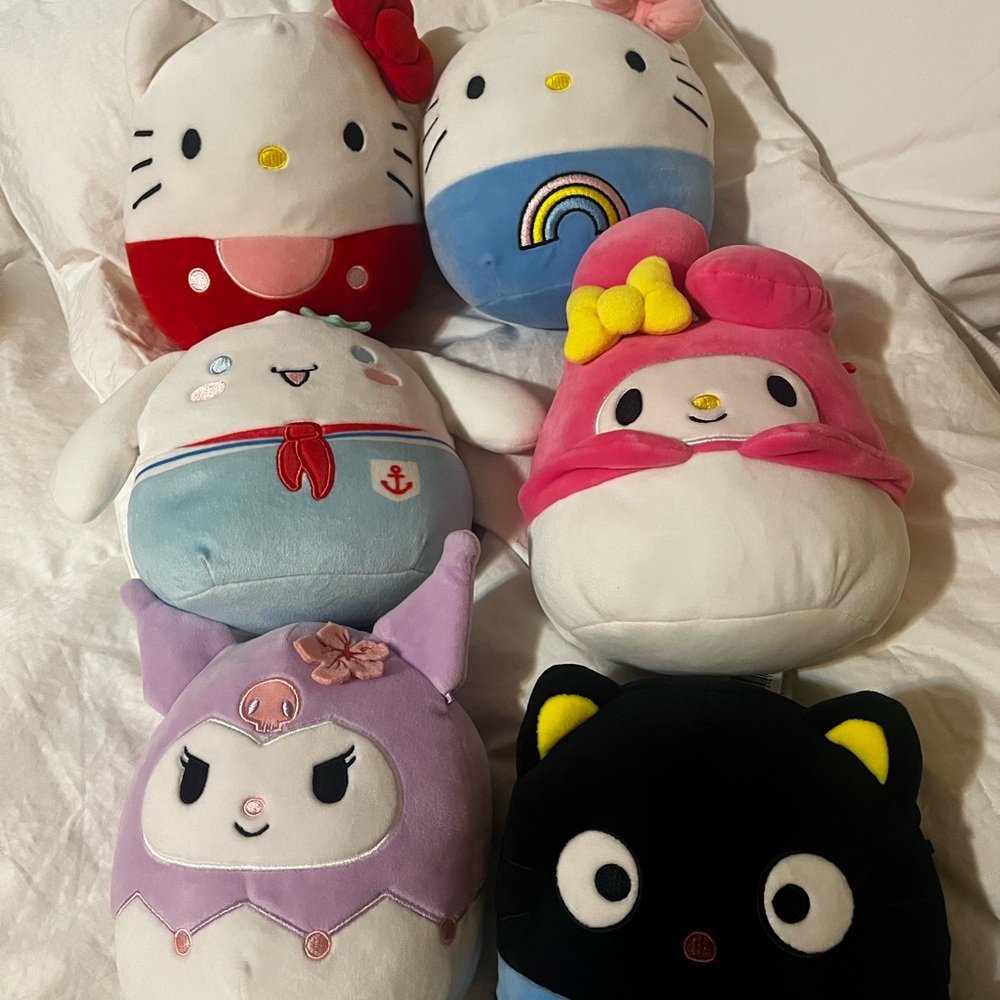 Hello Kitty and Friends Plush Set